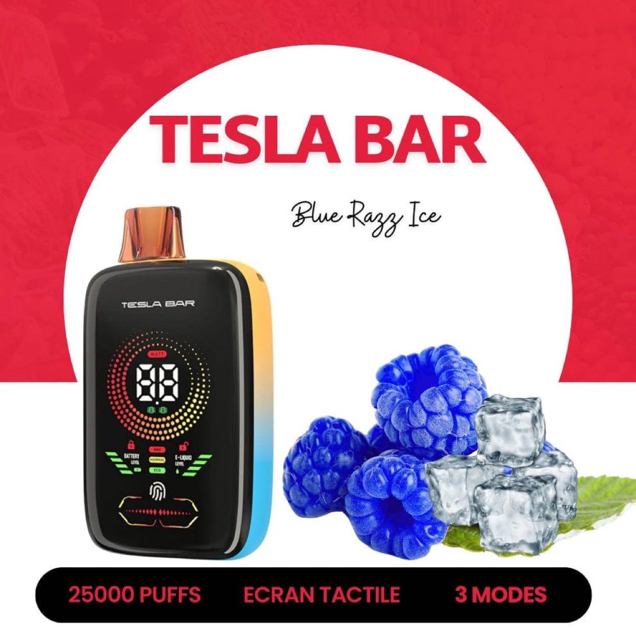 Buy New Tesla Bar XT 25000 Puffs Disposable Vape in Dubai