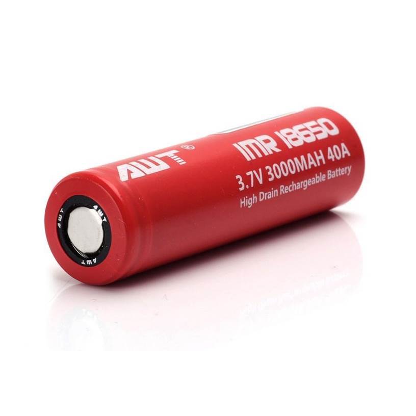 Authentic AWT IMR 18650 3000mAh Battery