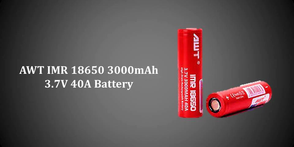 Authentic AWT IMR 18650 3000mAh Battery