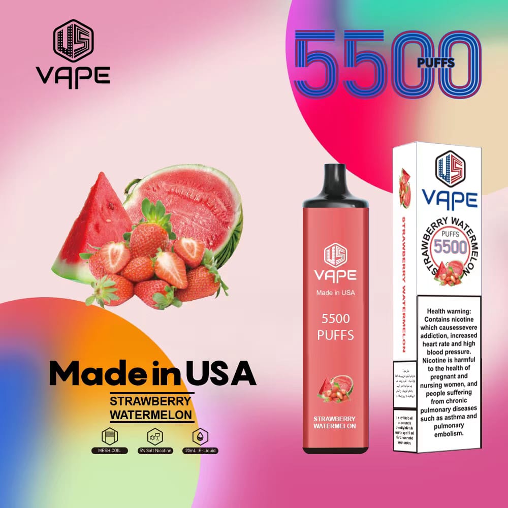 US DISPOSABLE VAPE 5500PUFFS