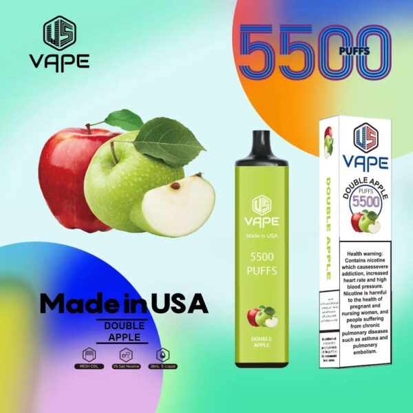 US DISPOSABLE VAPE 5500PUFFS