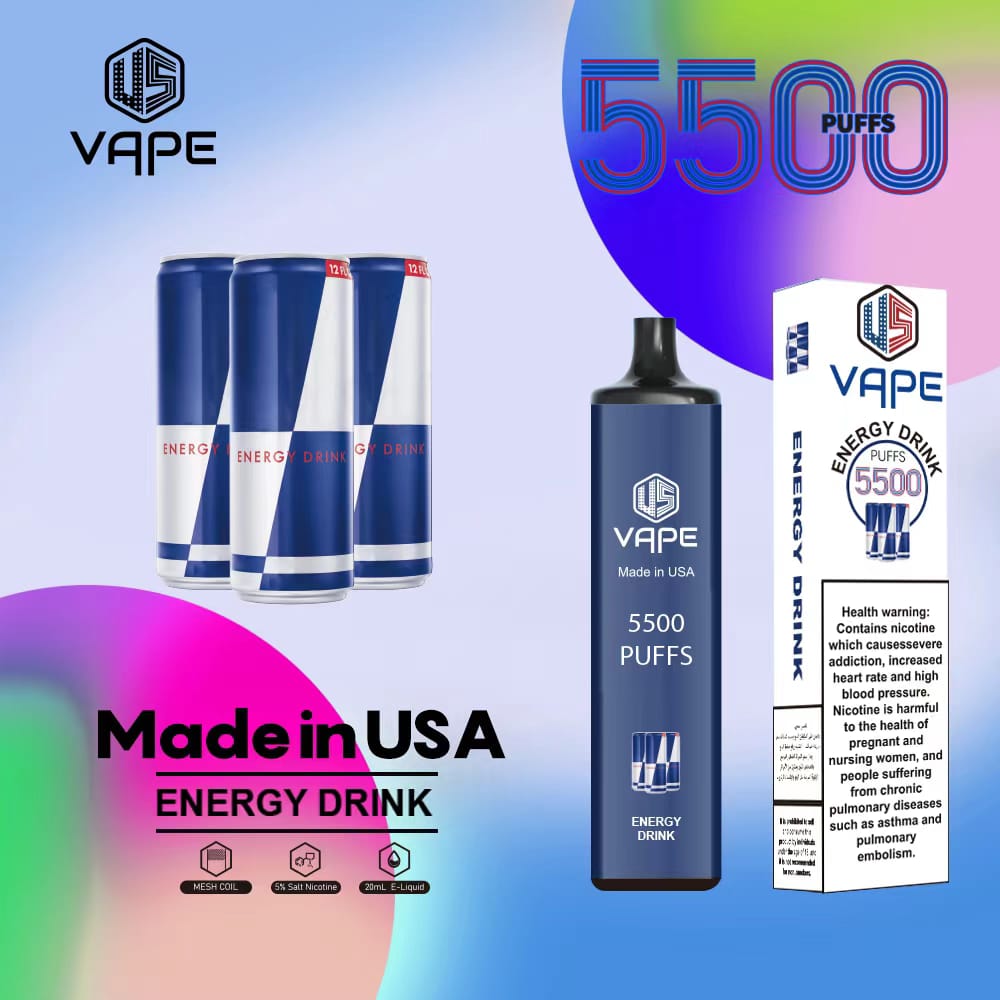 US DISPOSABLE VAPE 5500PUFFS