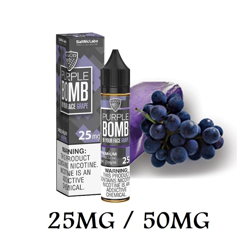 PURPLE BOMB  VGOD SALT NIC 30ml