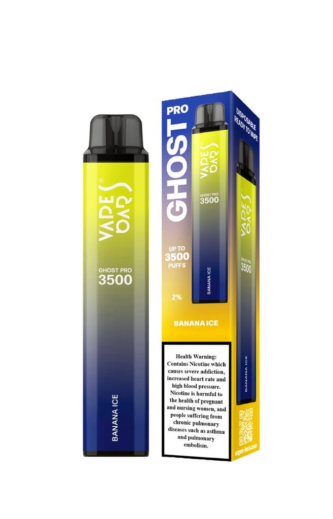 Vape Bars Ghost Pro Disposable - Kingdom Vape UAE Vape Bars Ghost Pro Disposable - Kingdom Vape UAE