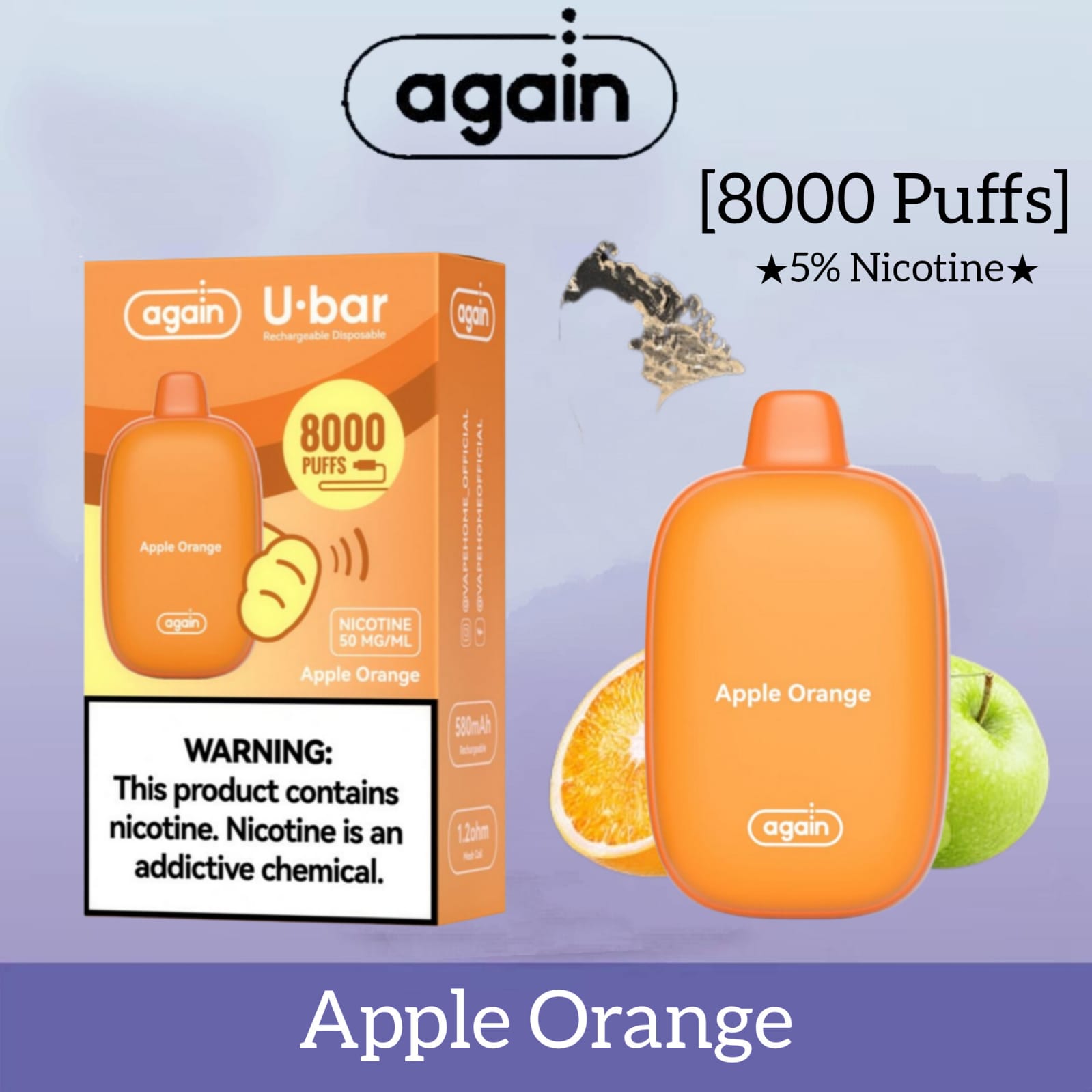 Again u-bar 8000 puffs Disposable Vape best in dubai uae Again u-bar 8000 puffs Disposable Vape best in dubai uae
