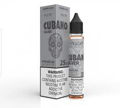 CUBANO SILVER BY VGOD SALTNIC 30ML